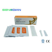 Cassete de teste de antígeno SARS-CoV-2 com tampão pré-preenchido